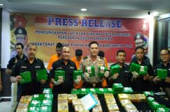 Bareskrim Gagalkan Penyelundupan Sabu 100 Kg Jaringan Malaysia