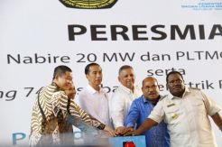 Pemerintah Resmikan Dua Proyek PLTMG di Papua