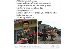 Pakai Seragam Loreng, Etnis Keturunan Diamankan
