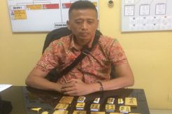 Cukong Tambang Ilegal di Sintang Ditangkap, Puluhan Keping Emas Disita
