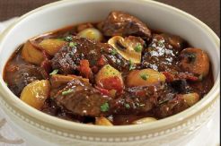 Menu Spesial Natal, Daging Sapi Rendam Saus