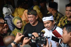 Hadiri Tasyakur Budaya, Duo DM Makin Kompak