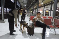 Puncak Arus Balik, Anjing Pelacak Sisir Stasiun Tawang Antisipasi Teror