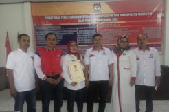 Verifikasi Faktual, Perindo Kota Cilegon Dinyatakan Memenuhi Syarat