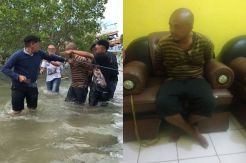 Dikepung Polisi, Pelaku Perdagangan Orang Lompat ke Laut