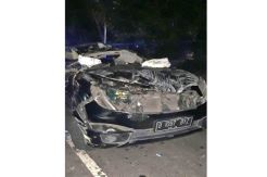 Kecelakaan di Semanggi Bawah, Toyota Rush Ringsek