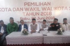 Pasangan Syafrudin-Subadri Daftar ke KPU Kota Serang