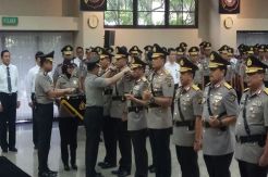 Kapolri Pimpin Sertijab 5 Kapolda dan Dankor Brimob