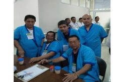 Keakraban 4 Balon Wali Kota Sidimpuan Saat Tes Kesehatan