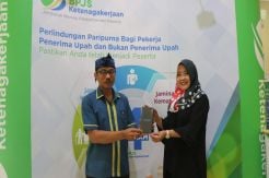 Kecelakaan Kerja, BPJS Ketenagakerjaan Beri Santunan Rp1,97 Miliar