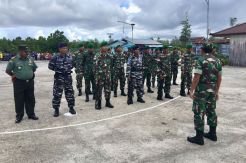 Satgas Kesehatan TNI Mulai Bertugas di Asmat