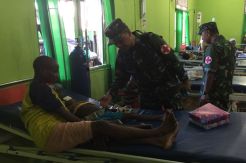 Satgas Kesehatan TNI Dikerahkan ke Asmat Bantu Warga yang Terkena Wabah Penyakit