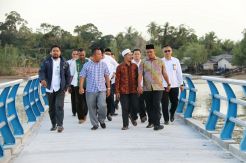 Berharap Pembangunan Jembatan Pengujan Selesai Tepat Waktu