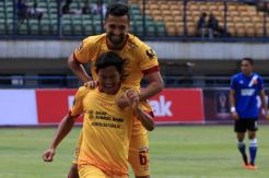 Pesta Gol, Sriwijaya FC Pulangkan PSM Makassar