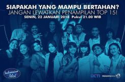 Daftar Lagu yang Dibawakan Peserta Top 15 Indonesian Idol