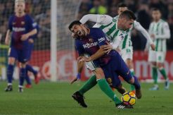 Babak Pertama : Betis Buat Barcelona Kesulitan Cetak Gol