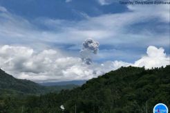 Drone Hilang Kontak Saat Pantau Kawah Gunung Agung