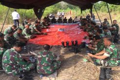 Cari Warga Hilang di Kebun Sawit, Prajurit Kodim Gelar Yasinan