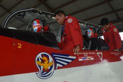 Tim Aerobatik Jupiters TNI AU Berangkat ke Singapore Airshow 2018