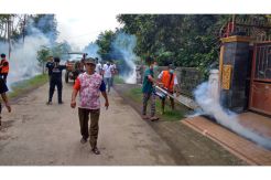 Kegiatan Fogging Perindo Disambut Antusias Warga Pemalang