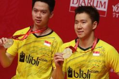Marcus/Kevin Lolos ke Babak Kedua India Terbuka 2018