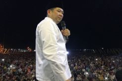 Di Hadapan 150 Ribu Jamaah, HT Janjikan Lapangan Kerja Sebanyak-banyaknya