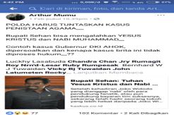 Merasa Difintah Lewat Medsos, Bupati Boltim Mengadu Ke Polisi
