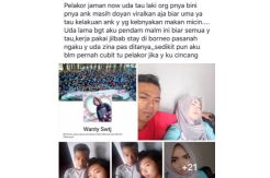 Suami Direbut Pelakor, Wanita Ini Posting Foto Keduanya di Facebook