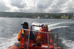 KM Ilham Jaya Rute Kabaena-Baubau Patah Kemudi di Perairan Buton
