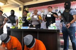 2 Bandar Penyelundup 3,9 Kg Sabu dari Malaysia Dibekuk Polresta Pekanbaru