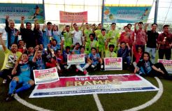 Liga Futsal Jurnalis Ramaikan Peringatan HPN 2018 di Medan