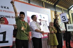 Pilkada KBB: Emas Nomor Urut 1, Kado 2, Akur 3