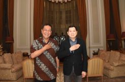 Terima Silaturahmi Para Calon Kepala Daerah, HT Berpesan Bangun Kesejahteraan Rakyat
