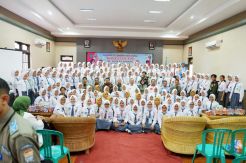 282 Pelajar Digembleng Bela Negara di Markas Korem 044/Gapo