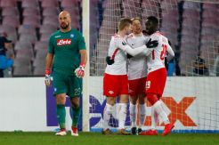 Napoli Babak Belur Dihajar RB Leipzig di Depan Publiknya