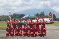 Ramaikan JAS 2018, Sri Sultan Joy Flight dengan Pesawat Latih Grob