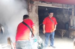 Antisipasi Wabah DBD, Rescue Perindo Lakukan Fogging di Penjaringan
