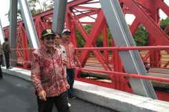 Duplikat Jembatan Merah di Banyumas Senilai Rp21 M Mulai Beroperasi