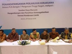 PLN Gandeng Tujuh PTN Kembangkan Inovasi Ketenagalistrikan