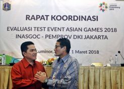 Masalah Kemacetan Jadi Catatan Sandiaga Jelang Asian Games 2018