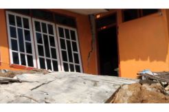 Tanah Bergerak, 4 Rumah Warga di Kuningan Retak dan Terancam Roboh