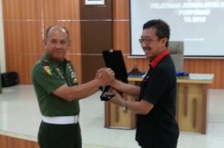 MNC Media Ajak Prajurit Puspomad Lihat Dapur Penyiaran Berita