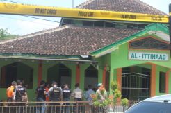 Polres Sleman Gelar Rekonstruksi Penodaan Masjid