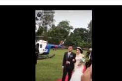 Sempat Viral, Helikopter Polri Disewa Pengantin Seharga Rp120 Juta
