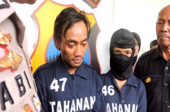 Terisak Tangis, Pembunuh Ibu Muda Mengaku Tobat