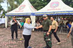 Bupati Kobar Buka Lomba Airsoft Tingkat Nasional