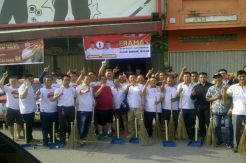 Relawan Harapan Tionghoa Eramas Gelar Aksi Bersih di Medan