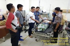 Pulang Jual Getah Karet, Petani Dibacok Kawanan Rampok