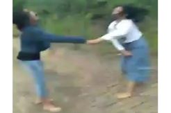 Video Perkelahian Antardua Siswi SMA di Bandar Lampung Viral di Media Sosial