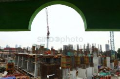 Dua Pekerja Proyek Rumah Susun Pasar Rumput Diduga Lalai